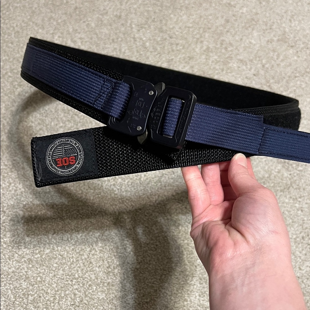 SOE gear EDC belt with Velcro lining size 36